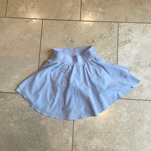 Lululemon Size 2 Pastel Blue Court Rival High-Rise Skirt Long